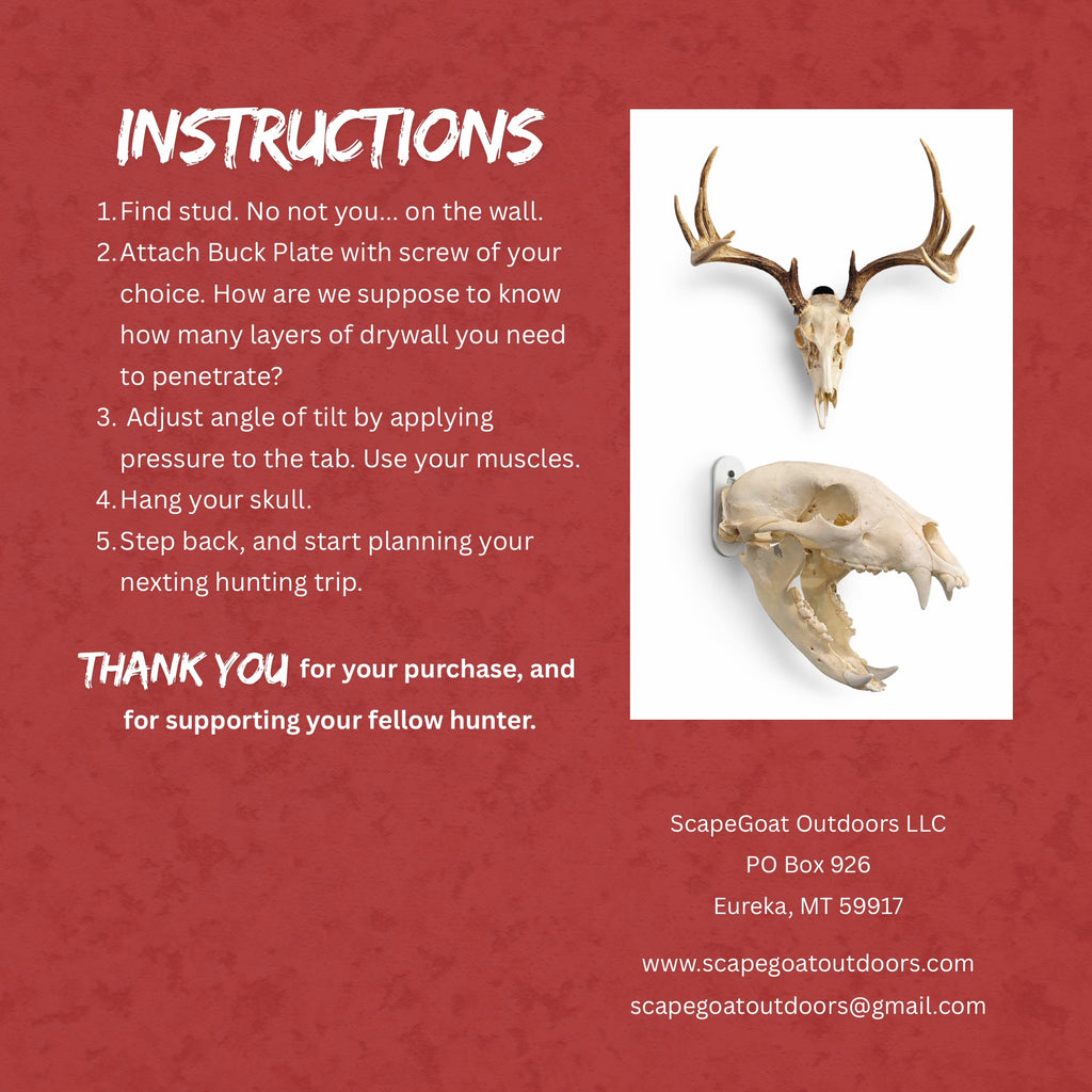 THE BUCK PLATE